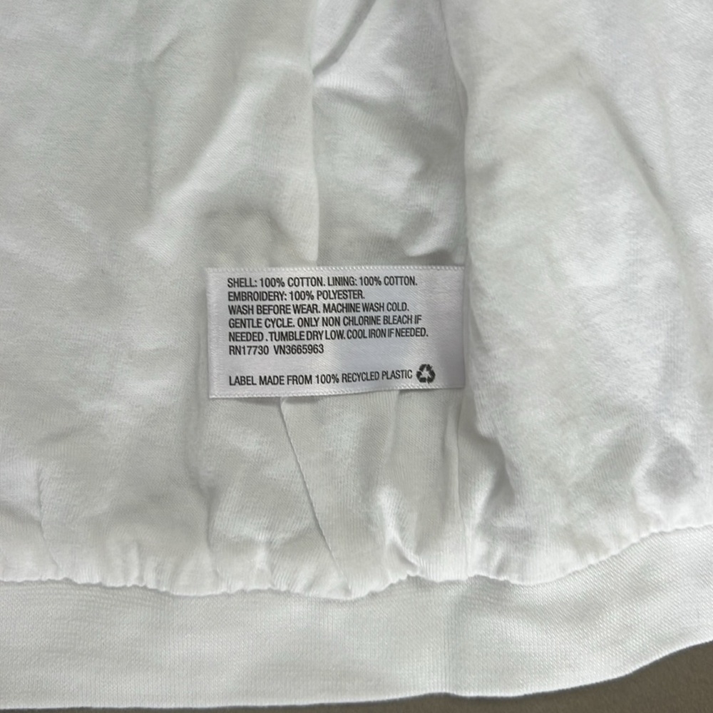 White Pointelle Spring Jacket - Picture 4 of 4